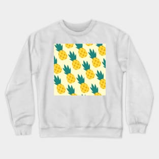 pineapple pattern Crewneck Sweatshirt